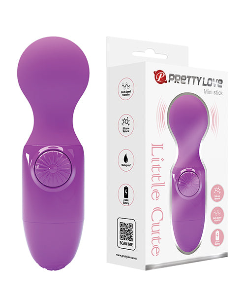 Pretty Love Little Cute Mini Stick Massager - Purple