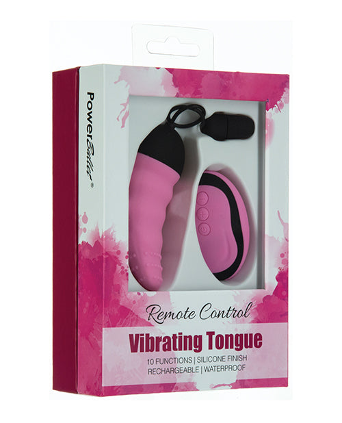 Powerbullet Remote Control Vibrating Tongue - Pink
