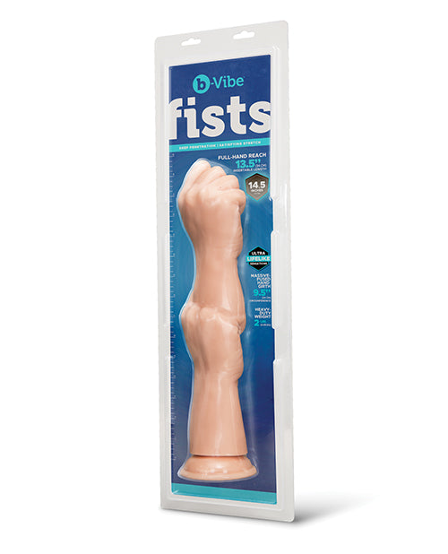 b-Vibe Fists 14.5 Inch Fist-Style Realistic XXL Dildo with Suction Cup