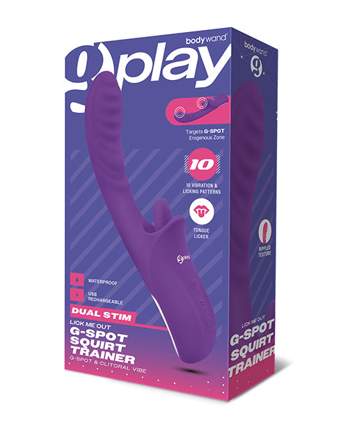 Bodywand G-Play Lick Me Out Squirt Trainer - Purple