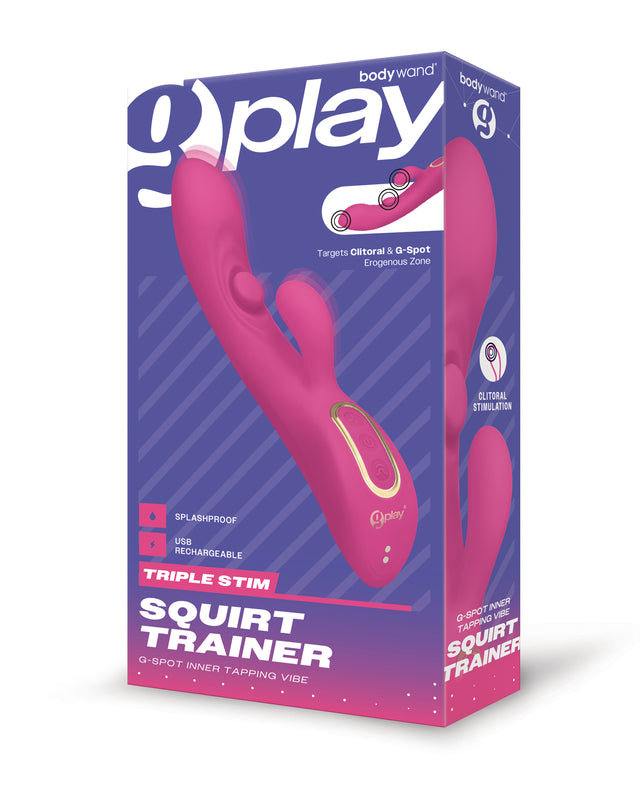 Bodywand G-Play Triple Stim Squirt Trainer - Pink