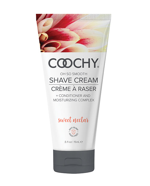 COOCHY Shave Cream - 0.5 oz Sweet Nectar