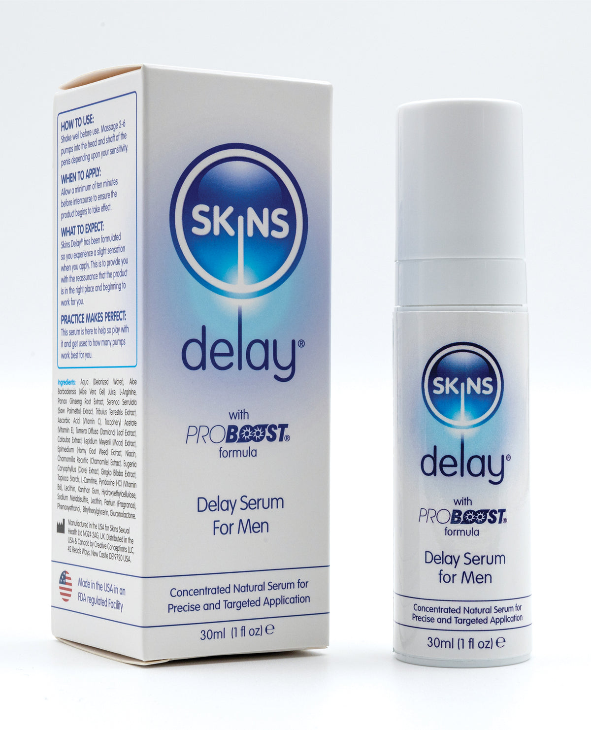 Skins Natural Delay Serum - 30 ml