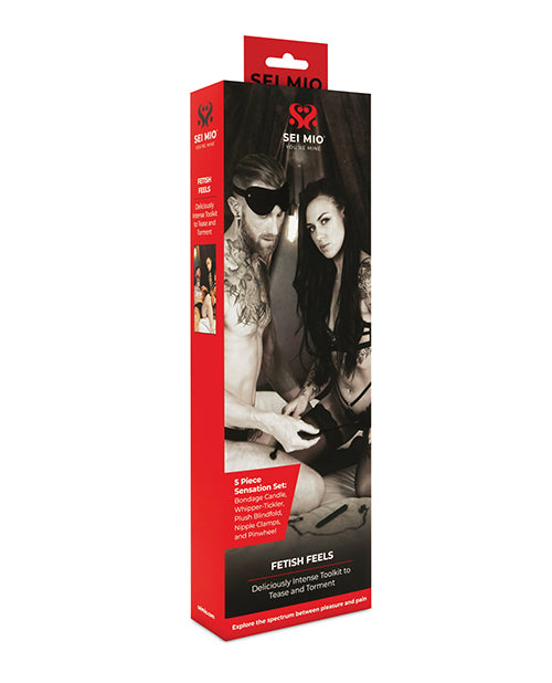Sei Mio Fetish Feels Sensuous 5 pc Sensation Kinky Kit