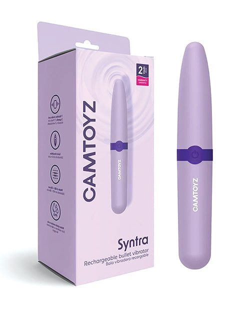 Camtoyz Syntra Rechargeable Bullet - Purple