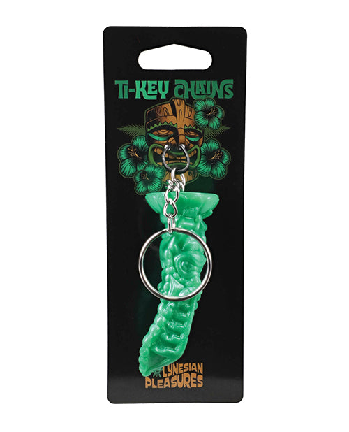Polynesian Pleasures TI-Key Chains - Mla Mona Earth Idol - Jade