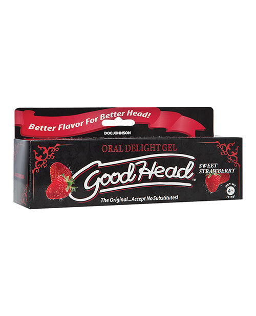 GoodHead Oral Gel - 4 oz Sweet Strawberry
