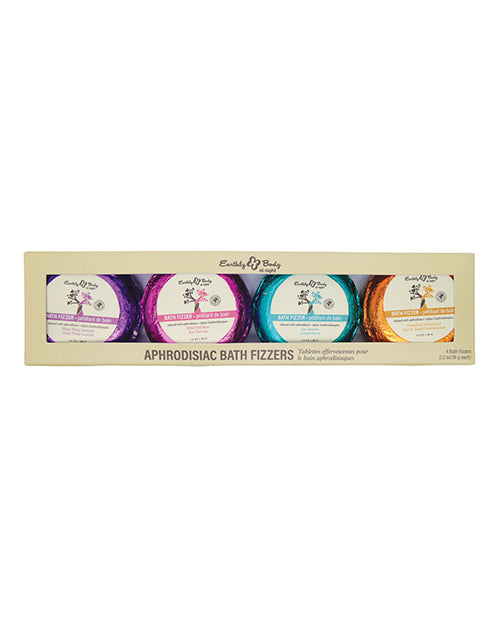 Earthly Body at Night Bath Fizzer 4 pc Set