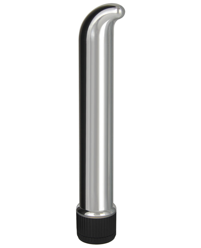 Erotic Toy Company Chrome Classics 7" G Spot Vibe - Silver