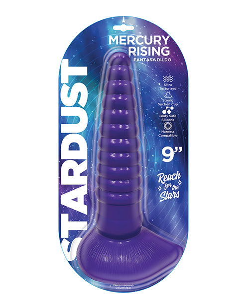 Stardust Mercury Rising 9" Dildo - Purple