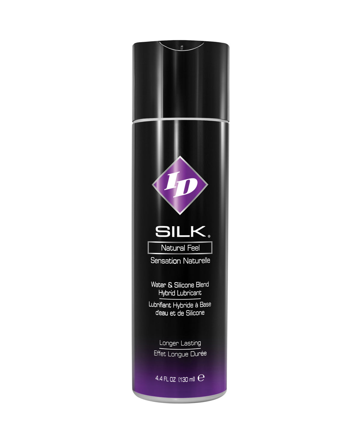 ID Silk Natural Feel Lubricant - 4.4 oz Flip Cap Bottle
