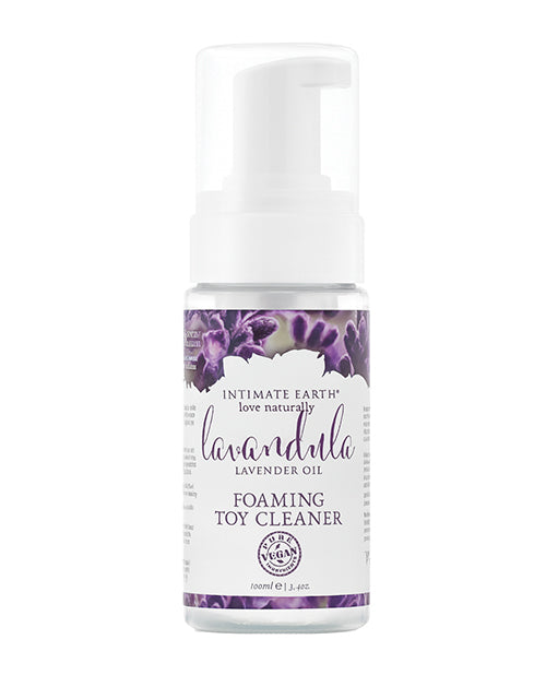 Intimate Earth Foaming Toy Cleaner - 100 ml Lavandula Lavender Oil and Rosemary Extracts