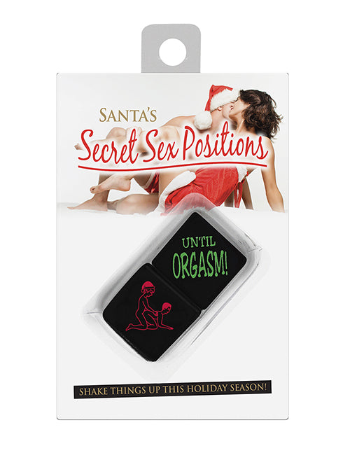 Santa's Secret Sex Positions Dice