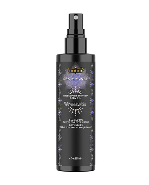 Kama Sutra Sex Magnet Pheromone Body Spray Blue Lotus 4 oz