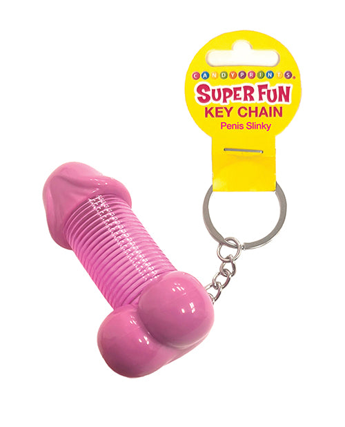 Super Fun Penis Slinky Keychain