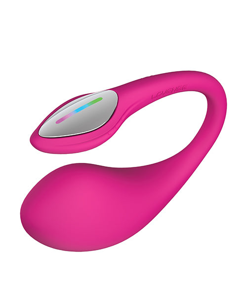 Lovense Lush 4.0 Bluetooth G-Spot Egg Camming Vibrator - Pink