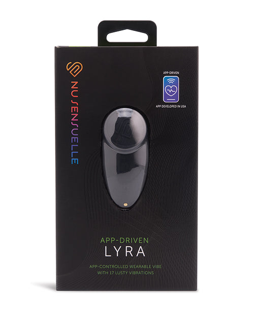 Nu Sensuelle Lyra App Enabled Panty Vibe - Black