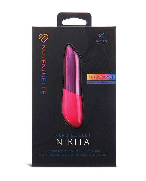 Nu Sensuelle Nikita Bullet with Nitro Motor - Deep Pink