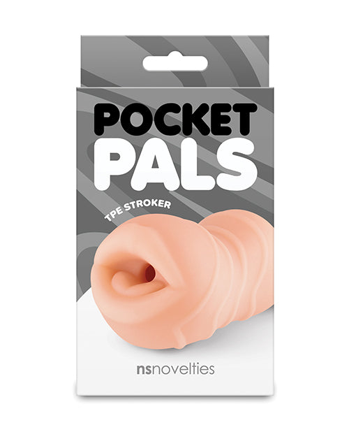 Pocket Pals Mouth Stroker - Tan