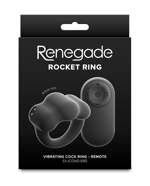 Renegade Rocket Ring - Black