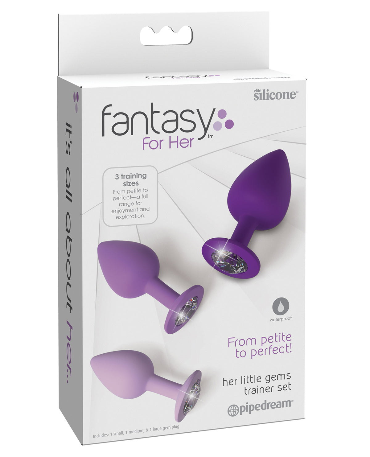 Fantasy For Her Little Gems Trainer Set - Purple