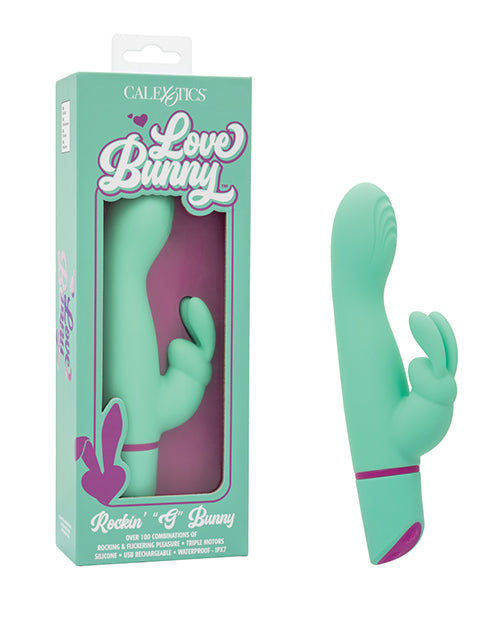 Love Bunny Rockin "G" Bunny - Turquoise