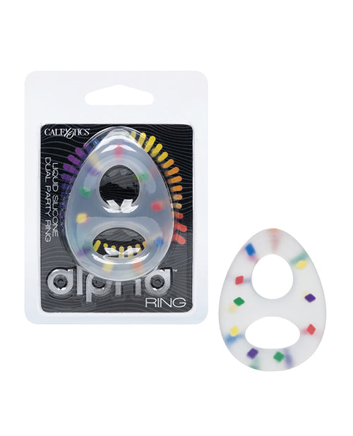 Alpha Liquid Silicone Dual Party Ring