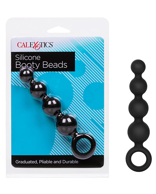 Calexotics Silicone Booty Beads - Black