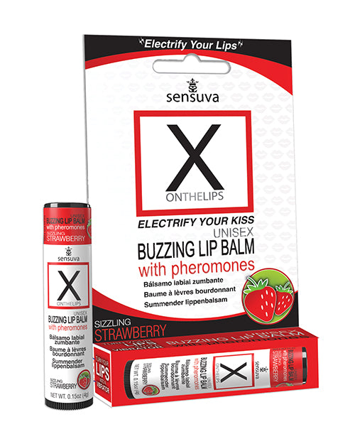 Sensuva X on the Lips w/Pheromones - Strawberry