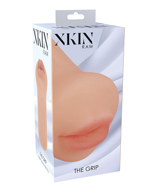 Shots Xkin RAW The Grip Small Masturbator - Flesh