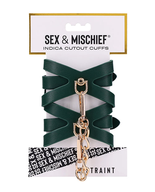 Sex & Mischief Indica Cutout Cuffs