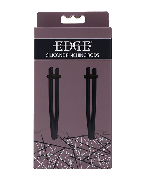 Edge Silicone Pinching Rods - Black
