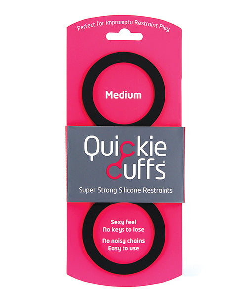 Quickie Cuffs Medium - Black