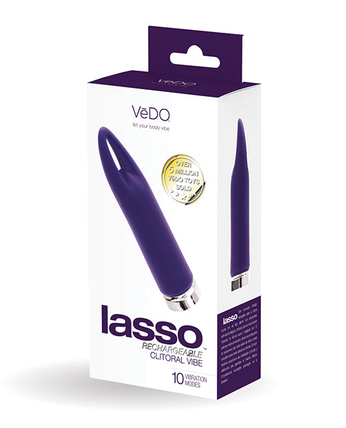 VeDO Lasso Rechargeable Bullet Vibe - Purple
