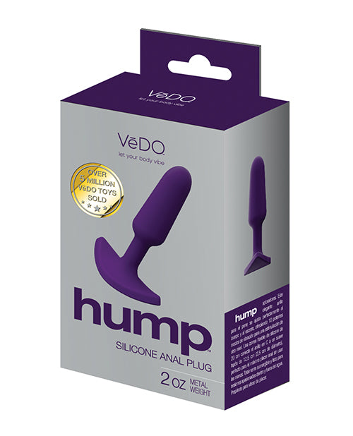 VeDO Hump Silicone Anal Plug - Purple