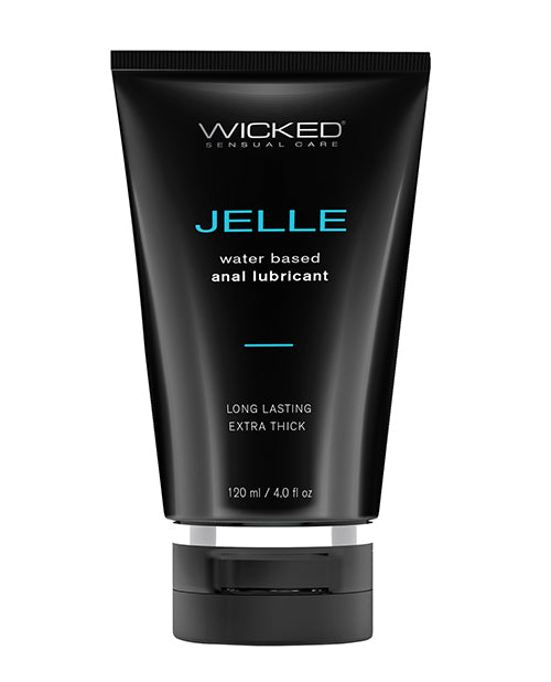 Wicked Sensual Care Jelle Waterbased Anal Lubricant - 4 oz Fragrance Free